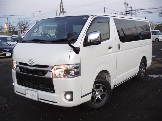 ハイエースバン ロングスーパーGL ダークプライムS 純正ナビ・全方位モニター・両側パワースライドドア・デジタルインナーミラー・電動格納ミラー・LEDヘッドランプ・キーレス・スマートキー・Bluetooth接続(41枚目)