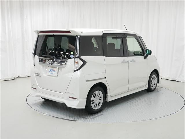 ルーミー カスタムＧ　４ＷＤ　フルセグ　ミュージックプレイヤー接続可　バックカメラ　衝突被害軽減システム　両側電動スライド　ＬＥＤヘッドランプ　ワンオーナー　フルエアロ　記録簿　アイドリングストップ（3枚目）