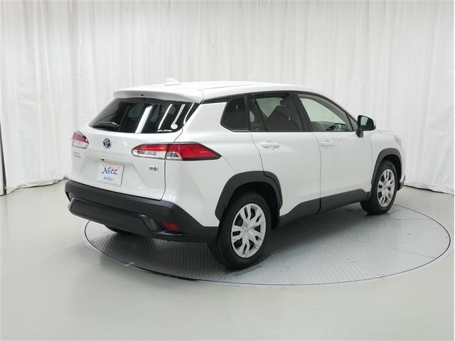 カローラクロス ハイブリッド G 4WD メモリーナビ ミュージックプレイヤー接続可 バックカメラ 衝突被害軽減システム ETC LEDヘッドランプ 記録簿(3枚目)