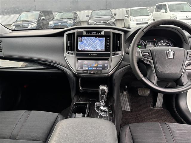 クラウンハイブリッド アスリートＳ　Ｆｏｕｒ　４ＷＤ　フルセグ　メモリーナビ　ＤＶＤ再生　ミュージックプレイヤー接続可　バックカメラ　ＥＴＣ　ＬＥＤヘッドランプ　ワンオーナー（6枚目）