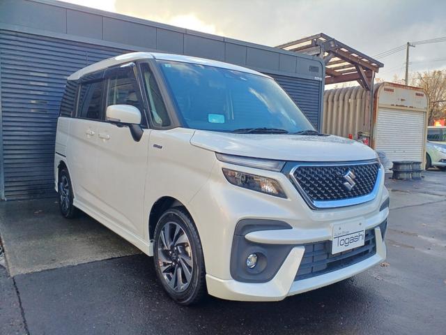 ソリオバンディット ハイブリッドMV 4WD ワンオーナー 純正8インチナビ/TV/全方位カメラ ビルトインETC スマートキー&プッシュスタート ヘッドアップディスプレイ LEDライト フォグランプ レーダークルーズ&ブレーキ(6枚目)