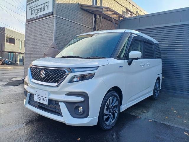 ソリオバンディット ハイブリッドMV 4WD ワンオーナー 純正8インチナビ/TV/全方位カメラ ビルトインETC スマートキー&プッシュスタート ヘッドアップディスプレイ LEDライト フォグランプ レーダークルーズ&ブレーキ(7枚目)