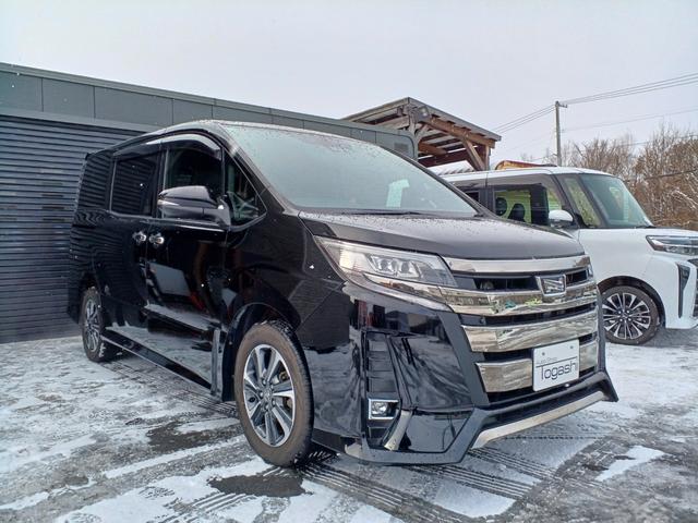 ノア Si ダブルバイビーII 4WD 純正ナビ/TV/バックカメラ ETC スマートキー&エンジンスターター LEDライト&フォグ クリアランスソナー 両側パワースライドドア セーフティーセンス リアオートエアコン 寒冷地仕様(6枚目)
