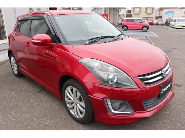 スイフト RS-DJE ナビ フルセグTV エンジンスターター ドライブレコーダー ETC HIDヘッドライト オートライト パドルシフト クルーズコントロール シートヒーター ミラーヒーター アイドリングストップ(2枚目)