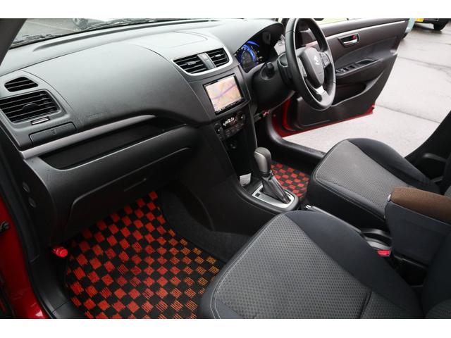 スイフト RS-DJE ナビ フルセグTV エンジンスターター ドライブレコーダー ETC HIDヘッドライト オートライト パドルシフト クルーズコントロール シートヒーター ミラーヒーター アイドリングストップ(26枚目)