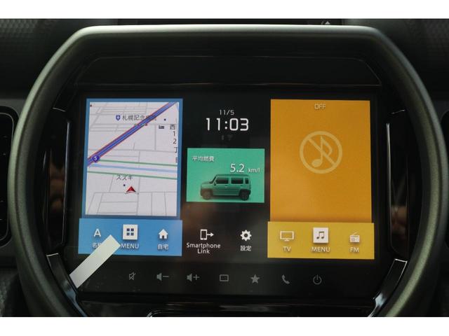 ハスラー タフワイルドターボ 全方位モニターナビ LEDヘッドライト シートヒーター アダプティブクルーズコントロール 衝突軽減ブレーキ 車線逸脱警報(11枚目)