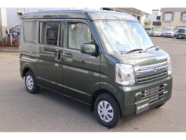 エブリイ ジョインターボ LEDヘッドライト 両側スライドドア シートヒーター ミラーヒーター リアヒーター スズキセーフティサポート(13枚目)