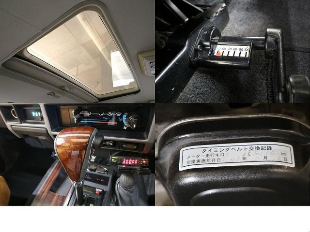 ランドクルーザープラド EXワイド 全塗装サンドII 新品グリル 新品灯火類 サンルーフ ディスプレイオーディオ ウッドコンビハンドル 新品シフトノブ 新品シートカバー 新品タイヤホイール タイミングベルト交換済み スモークフィルム施工(14枚目)