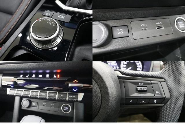 トライトン ＧＳＲ　ジェットブラックマイカ　ＧＳＲ専用装備　Ｒデフロック　マルチアラウンドモニター　純正９インチナビ　前席シートヒーター　ステアリングヒーター　新品リフトＵＰ　新品ジオランダーＭＴ　新品オリジナルホイール（30枚目）