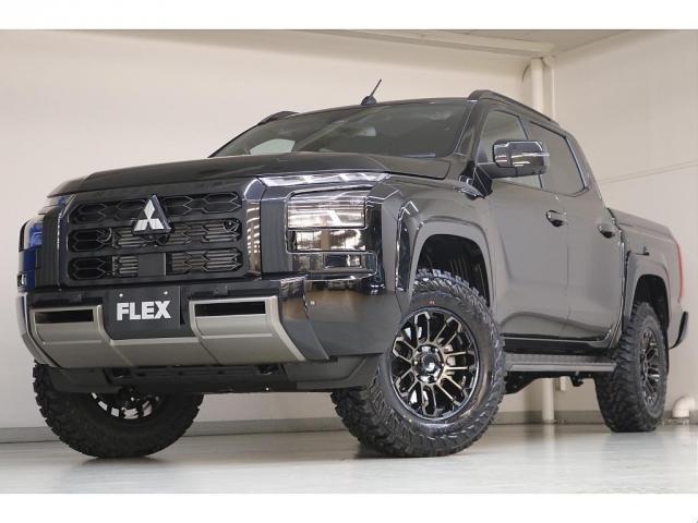 トライトン ＧＳＲ　ジェットブラックマイカ　ＧＳＲ専用装備　Ｒデフロック　マルチアラウンドモニター　純正９インチナビ　前席シートヒーター　ステアリングヒーター　新品リフトＵＰ　新品ジオランダーＭＴ　新品オリジナルホイール（56枚目）