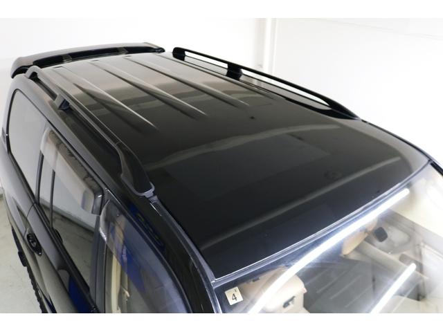 ランドクルーザー100 VXリミテッド ディーゼルターボ マルチレス 全塗装ブラック 後期LOOKヘッドライト LXテール エアロサイドステップ リヤヒーター ストラーダナビ Bカメラ ETC タイベル交換済み 記録簿17枚 ルーフレール(51枚目)