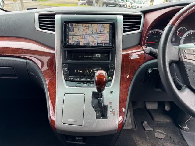 アルファード ２４０Ｓ　プライムセレクションＩＩ　４ＷＤ　保証付　事故無　Ｔチェーン　純正ＨＤＤナビ　ＣＤ　ＤＶＤ　フルセグ　Ｂｌｕｅｔｏｏｔｈ　Ｂカメラ　後席モニター　ドラレコ　ＥＴＣ　エンスタ　両側パワスラ　パワーバックドア　リアヒーター（17枚目）
