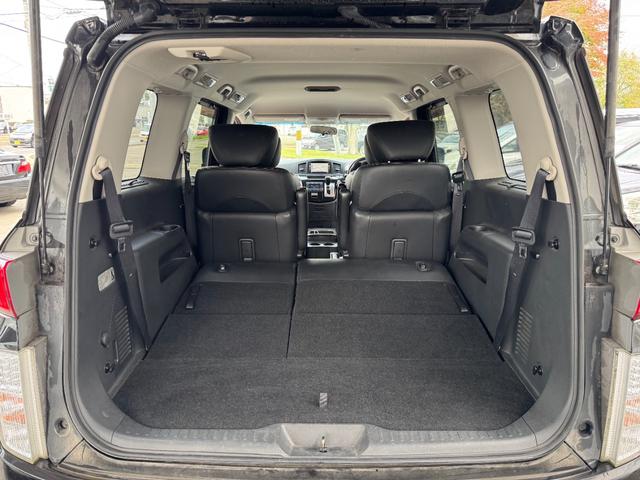 エルグランド ２５０ハイウェイスター　４ＷＤ　保証付　事故無　Ｔチェーン　純正メモリーナビ　ＣＤ　ＤＶＤ　ワンセグ　Ｂｌｕｅｔｏｏｔｈ　Ｂカメラ　ＥＴＣ　プッシュスタート　片側パワスラ　オートエアコン　リアヒーター　オートライト　純正ＡＷ（33枚目）