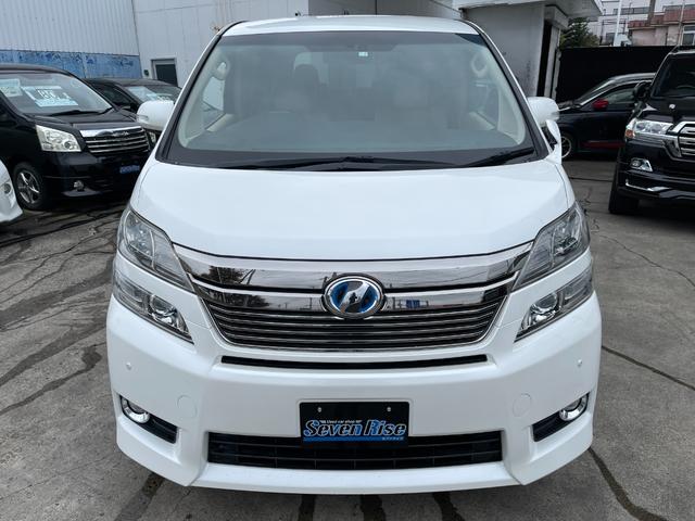 ヴェルファイアハイブリッド Ｖ　４ＷＤ　保証付　最長３年保証　事故無　Ｔチェーン　純正ＨＤＤナビ　ＣＤ　ＤＶＤ　フルセグ　Ｂｌｕｅｔｏｏｔｈ　Ｂカメラ　後席モニター　ＥＴＣ　プッシュスタート　両側パワスラ　パワーシート　クルコン（3枚目）
