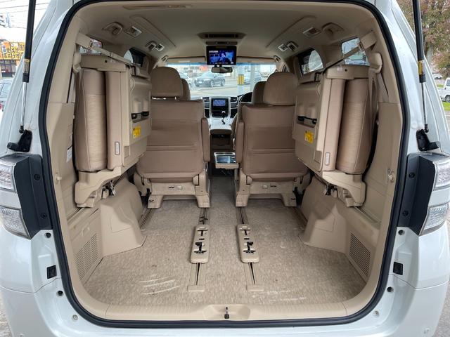 ヴェルファイアハイブリッド Ｖ　４ＷＤ　保証付　最長３年保証　事故無　Ｔチェーン　純正ＨＤＤナビ　ＣＤ　ＤＶＤ　フルセグ　Ｂｌｕｅｔｏｏｔｈ　Ｂカメラ　後席モニター　ＥＴＣ　プッシュスタート　両側パワスラ　パワーシート　クルコン（39枚目）