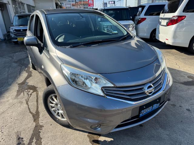 ノート Ｘ　ＤＩＧ－Ｓ　保証付　最長３年保証　事故無　Ｔチェーン　スーパーチャージャー　純正ＣＤ　プッシュスタート　エンスタ　アイドリングストップ　オートエアコン　純正ＡＷ　電格ミラー　横滑り防止装置　盗難防止装置（4枚目）