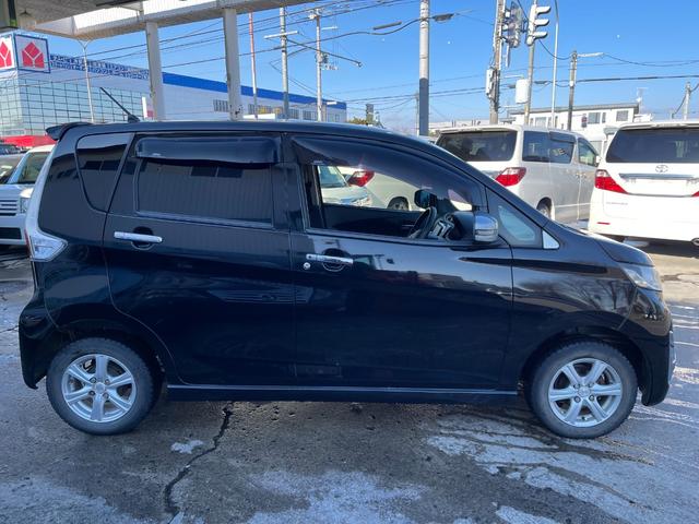 eKカスタム G 4WD 保証付 最長3年保証 事故無 Tチェーン 社外メモリーナビ CD DVD ワンセグ Bカメラ プッシュスタート エンスタ アイドリングストップ ベンチシート シートヒーター オートエアコン(5枚目)