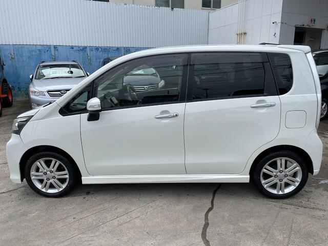 ムーヴ カスタム　ＲＳ　ＳＡ　４ＷＤ　ターボ　保証付　最長３年保証　事故無　Ｔチェーン　社外ＳＤナビ　ＣＤ　ＤＶＤ　フルセグ　ＥＴＣ　プッシュスタート　エンスタ　オートエアコン　オートライト　アイドリングストップ　横滑り防止装置（9枚目）