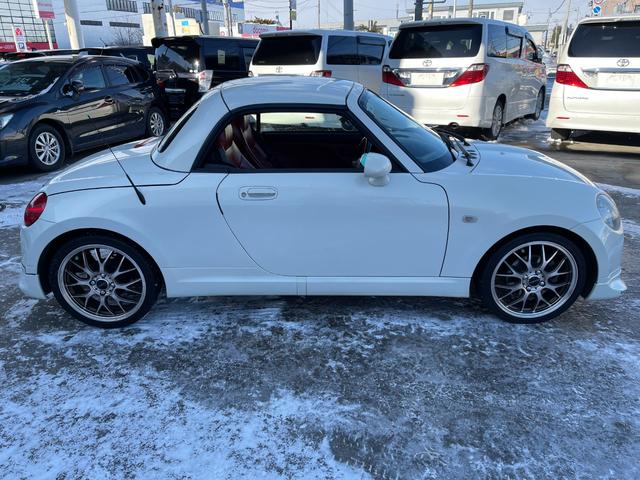 コペン アクティブトップ ターボ 保証付 事故無 Tチェーン 社外メモリーナビ CD DVD フルセグ キーレス シートヒーター 革シート 社外AW MTモード ABS WSRS(16枚目)