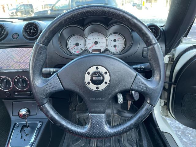 コペン アクティブトップ ターボ 保証付 事故無 Tチェーン 社外メモリーナビ CD DVD フルセグ キーレス シートヒーター 革シート 社外AW MTモード ABS WSRS(36枚目)