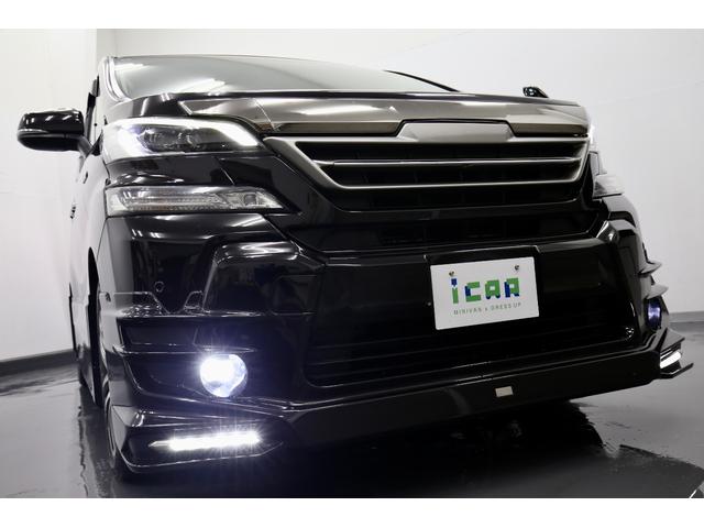 ヴェルファイアハイブリッド ZR Gエディション 黒革シート 純正10型SDナビ 12型後席モニター バックカメラ オートマチックハイビーム クルーズコントロール シートヒーター パワーバックドア 両側パワースライドドア TRD19AW 新品夏タイヤ(2枚目)