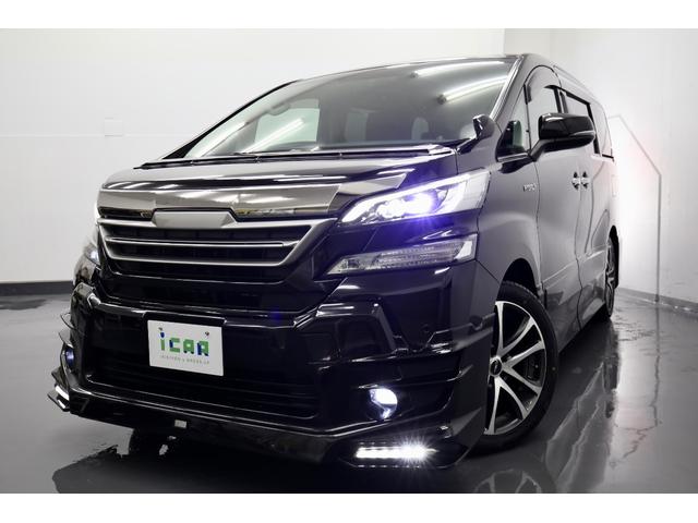 ヴェルファイアハイブリッド ZR Gエディション 黒革シート 純正10型SDナビ 12型後席モニター バックカメラ オートマチックハイビーム クルーズコントロール シートヒーター パワーバックドア 両側パワースライドドア TRD19AW 新品夏タイヤ(33枚目)