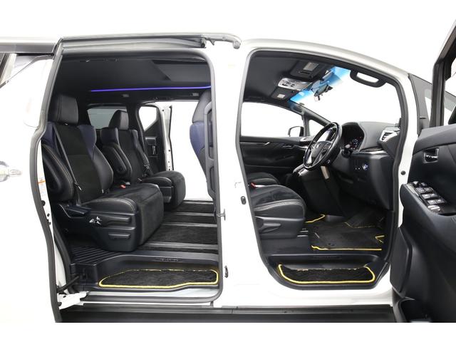 ヴェルファイア 3.5ZA ゴールデンアイズ 純正10型SDナビ バックカメラ 衝突軽減ブレーキ レーダークルーズコントロール クリアランスソナー 黒半革シート 電動バックドア 両側電動スライドドア ドライブレコーダー 100V100W電源(15枚目)