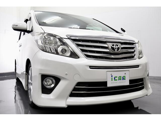 アルファード 240S ワンオーナー アルパイン10型BIG Xナビ アルパイン12.8型フリップダウンモニター バック/サイドカメラ アルパインデジタルインナーミラー 両側パワースライドドア 純正18インチAW HDMI(35枚目)