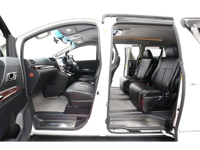 アルファード 240S ワンオーナー アルパイン10型BIG Xナビ アルパイン12.8型フリップダウンモニター バック/サイドカメラ アルパインデジタルインナーミラー 両側パワースライドドア 純正18インチAW HDMI(50枚目)