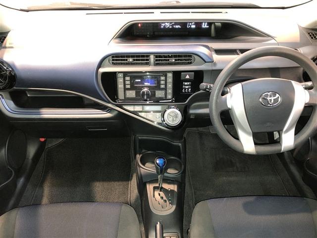 アクア Ｓ　キーレスエントリ　イモビ　オートエアコン　デュアルエアバック　ＥＳＣ　パワーウィンドウ　ＡＵＸ端子　アルミホイール　ＳＲＳ　パワーステアリング　ＡＢＳ　寒冷地仕様車　アイストップ（3枚目）