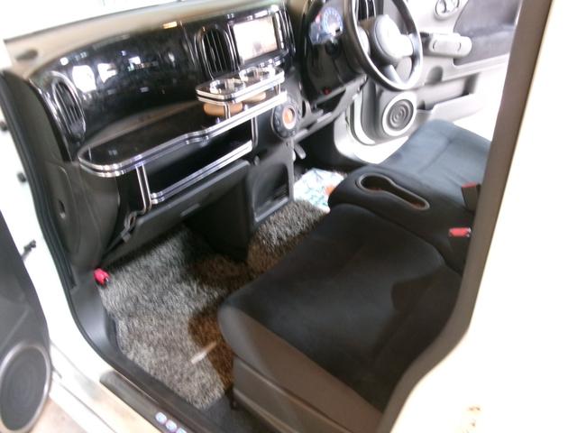 キューブ 15X FOUR Vセレクション 4WD 純正エンジンスターター プッシュスタート ETC 純正オプションエアロ スマートキー(21枚目)
