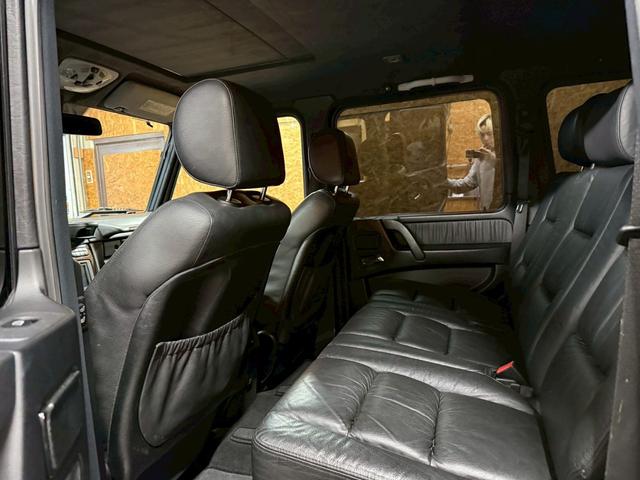 Ｇクラス Ｇ５００Ｌ　４ＷＤ　左ハンドル　バックカメラ　クリアランスソナー　パワーシート　サンルーフ　オートライト　ヘッドライトウォッシャー　アルミホイール　シートヒーター　ＡＴ　エアコン　パワーステアリング（41枚目）