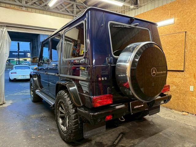 Ｇクラス Ｇ５００Ｌ　４ＷＤ　左ハンドル　バックカメラ　クリアランスソナー　パワーシート　サンルーフ　オートライト　ヘッドライトウォッシャー　アルミホイール　シートヒーター　ＡＴ　エアコン　パワーステアリング（52枚目）