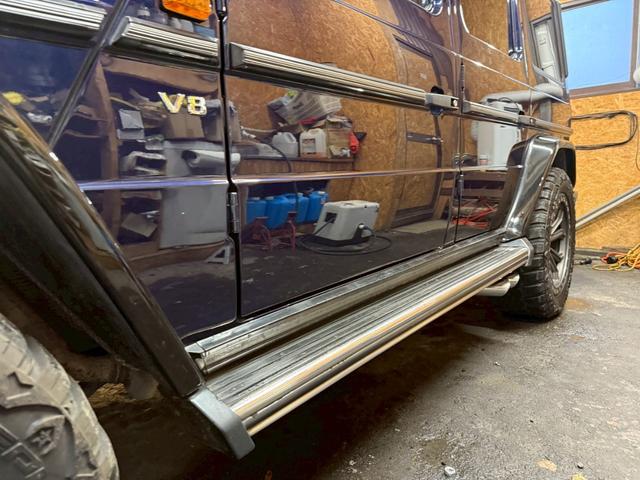 Ｇクラス Ｇ５００Ｌ　４ＷＤ　左ハンドル　バックカメラ　クリアランスソナー　パワーシート　サンルーフ　オートライト　ヘッドライトウォッシャー　アルミホイール　シートヒーター　ＡＴ　エアコン　パワーステアリング（61枚目）