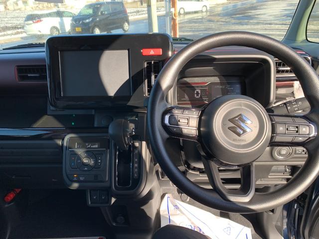 スペーシアカスタム ハイブリッドＧＳ　４ＷＤ　フルフラット　	シートヒーター　ベンチシート　頸部衝撃緩和ヘッドレスト　オートマチックハイビーム　スマートキー（6枚目）