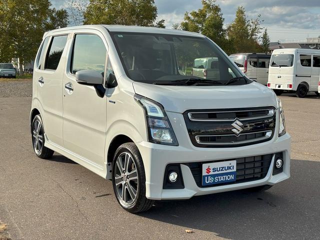 ワゴンＲスティングレー ハイブリッドＴ　４ＷＤ　☆ブレーキサポート前後☆（3枚目）