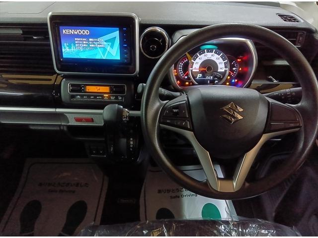 スペーシアカスタム ハイブリッドGS 4WD 衝突軽減ブレーキ Bluetooth 社外ナビ TV 片側パワースライドドア 前後誤発進抑制機能 禁煙 USB入力 シートH DVD再生 ETC車載器 LEDヘッドライト スマートキー(11枚目)