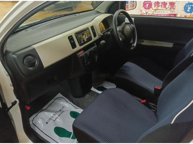 アルト F 4WD ダブルエアバック 運転席側シートヒーター キーレスエントリーシステム 横滑防止 パワステ AC ABS 禁煙 パワーウインドー CD(12枚目)