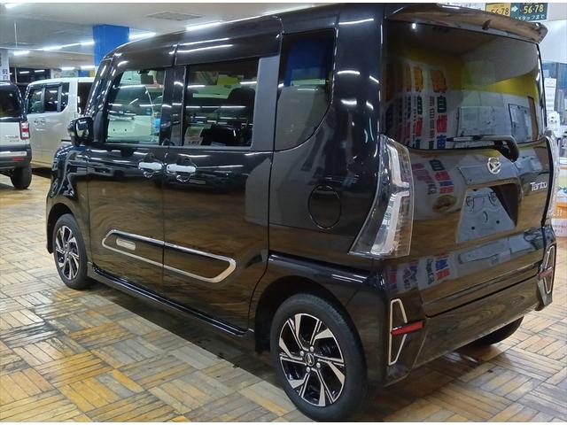 タント カスタムＸスタイルセレクション　４ＷＤ　衝突軽減ブレーキ　Ｂｌｕｅｔｏｏｔｈ　バックカメラ　社外ナビ　ＴＶ　両側パワースライドドア　アイドリングストップ車　ＬＥＤヘッド　コーナーセンサー　ＥＴＣ　シートヒーター　スマートキー　禁煙（7枚目）