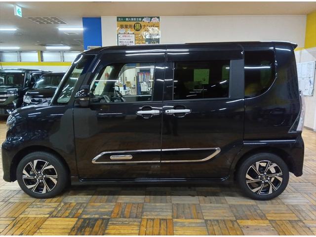 タント カスタムＸスタイルセレクション　４ＷＤ　衝突軽減ブレーキ　Ｂｌｕｅｔｏｏｔｈ　バックカメラ　社外ナビ　ＴＶ　両側パワースライドドア　アイドリングストップ車　ＬＥＤヘッド　コーナーセンサー　ＥＴＣ　シートヒーター　スマートキー　禁煙（8枚目）