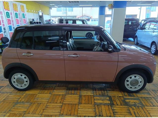 アルトラパンＬＣ Ｘ　４ＷＤ　衝突軽減ブレーキ　Ｂｌｕｅｔｏｏｔｈ　ドライブレコーダー　スマートキーＰスタート　運転席エアバッグ　禁煙　電動格納式ドアミラー　シ－トヒ－タ－　ＬＥＤライト　Ａライト　横滑防止　パワステ（4枚目）