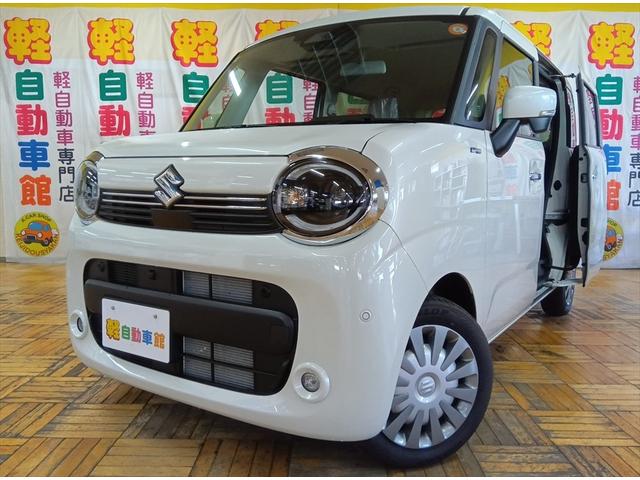 ワゴンRスマイル ハイブリッドX 全方位モニター 純正ナビTV スズキコネクト 4WD 衝突軽減ブレーキ Bluetooth 両側パワースライドドア 禁煙 レーダークルコン 前席シートヒーター 横滑り防止 サイドエアバッグ Aストップ(2枚目)