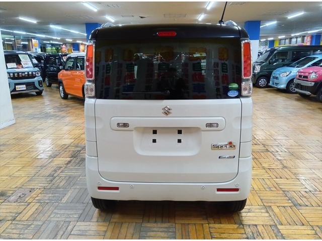 スペーシア ハイブリッドＸ　４ＷＤ　衝突軽減ブレーキ　Ｂｌｕｅｔｏｏｔｈ　両側パワースライドドア　コーナーセンサ　スマートエントリー　シ－トヒ－タ－　電格ドアミラー　ｉ－ｓｔｏｐ　サイドエアバック　ダブルエアバック　ＵＳＢポート（8枚目）