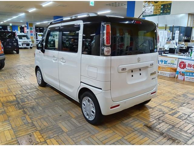 スペーシア ハイブリッドＸ　４ＷＤ　衝突軽減ブレーキ　Ｂｌｕｅｔｏｏｔｈ　両側パワースライドドア　コーナーセンサ　スマートエントリー　シ－トヒ－タ－　電格ドアミラー　ｉ－ｓｔｏｐ　サイドエアバック　ダブルエアバック　ＵＳＢポート（9枚目）