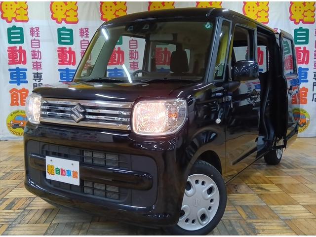 スペーシア ハイブリッドＧ　セーフティサポート　４ＷＤ　衝突軽減ブレーキ　障害物ソナー　電格ドアミラー　アイドリングＳ　スマートキープッシュスタート　ＡＵＴＯエアコン　ＡＵＴＯライト　ＷＳＲＳ　カーテンエアバック　ＰＳ　ＡＢＳ（2枚目）