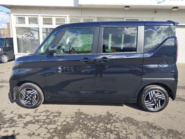 ルークス ハイウェイスター　Ｘ　プロパイロットエディション　４ＷＤ／純正ＴＶナビ／シートヒーター／ステアリングヒーター／純正アルミホイール／Ｂｌｕｅｔｏｏｔｈ／革巻きハンドル／電動スライドドア／後席ドリンクホルダーテーブル／（6枚目）