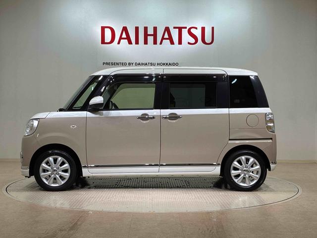 ムーヴキャンバス Ｇブラックインテリアリミテッド　ＳＡＩＩＩ　４ＷＤ　ＥＴＣ　アルミホイール　アイドリングストップ　オートマチックハイビーム　衝突防止システム　ＬＥＤヘッドランプ　レーンアシスト　スマートキー　記録簿　ワンオーナー　エアバッグ　エアコン　ＡＢＳ（12枚目）
