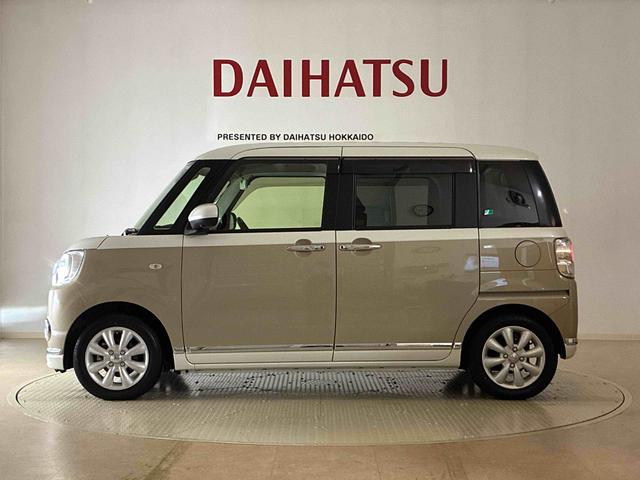 ムーヴキャンバス Ｇブラックインテリアリミテッド　ＳＡＩＩＩ　４ＷＤ　ＥＴＣ　アルミホイール　アイドリングストップ　オートマチックハイビーム　衝突防止システム　ＬＥＤヘッドランプ　レーンアシスト　スマートキー　記録簿　ワンオーナー　エアバッグ　エアコン　ＡＢＳ（39枚目）