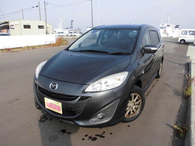 プレマシー 20S AT 切替4WD PWスライドドア 社外SDナビ/フルセグTV BT接続可 Bカメラ フリップダウンモニター HID 夏冬タイヤアルミセット ユーザー買取車(2枚目)