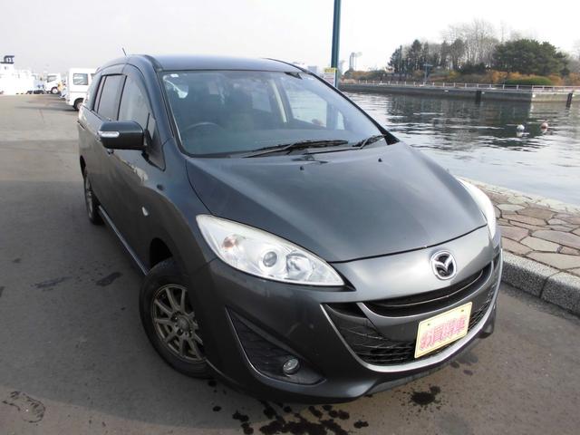 プレマシー 20S AT 切替4WD PWスライドドア 社外SDナビ/フルセグTV BT接続可 Bカメラ フリップダウンモニター HID 夏冬タイヤアルミセット ユーザー買取車(4枚目)